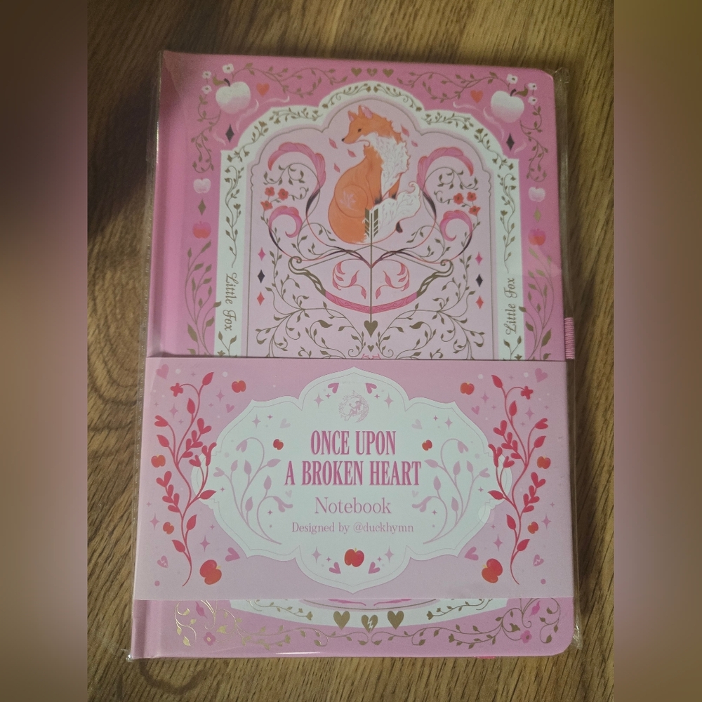 Once Upon A Broken Heart Notebook